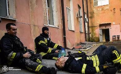 Russian troops damaged civilian infrastructure in Kherson