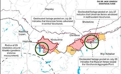 Russian troops hit Chernobayevka and Kupyansk, seize factory in Volchansk