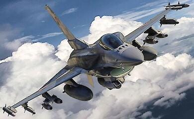 Ukraine is using the F-16 as an air defence