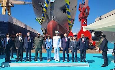 Turkey builds second corvette for Ukraine