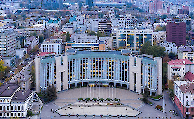 on 7 August, mass searches in Dnipro city council take place