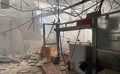 Novaya Posta office in Kostiantynivka, Donetsk region, was hit 