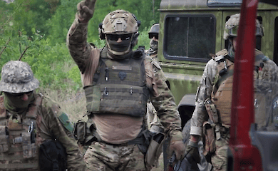 Video of the start of the operation in the Kursk region was posted by the 80th Airborne Assault Brigade 