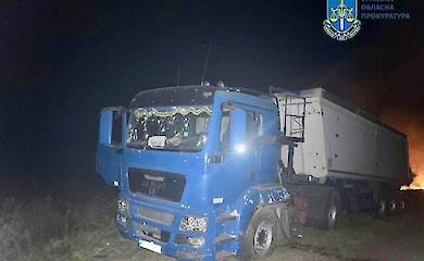 Details of the night strike by Russians on a column of grain trucks in Sumyshchyna have become known