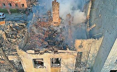 As a result of the Russian attack in Lviv, the entire family died: only the father survived