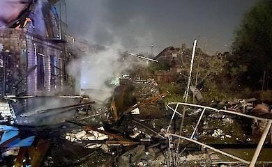 The consequences of the Russians' night attack on Krivoy Rog and Kharkiv have become known