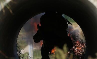 Russians shoot Ukrainian military in Kursk region