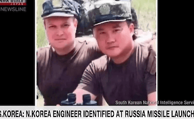 South Korean intelligence has revealed the identity of a DPRK engineer who was present at the Russian missile launch on Ukraine