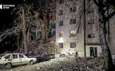 Hit on a hostel in Glukhov: 6 dead, among them a child