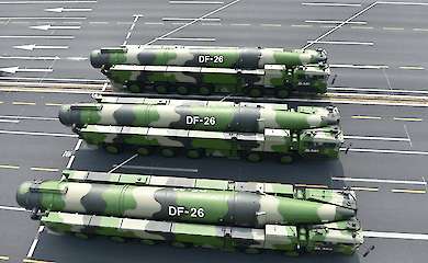 DF-26 medium-range ballistic missiles