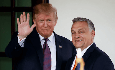 Donald Trump and Viktor Orban