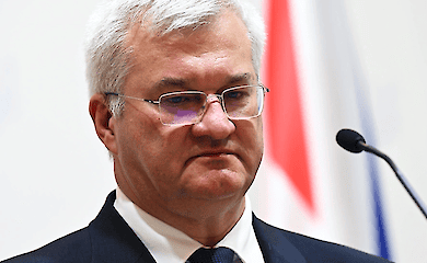 Minister of Foreign Affairs of Ukraine Andriy Sibiga
