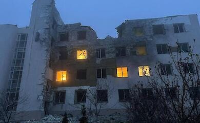 Russians dropped KABs on an oncology clinic in Kherson