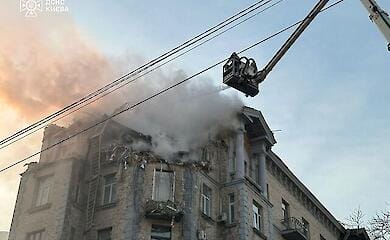 On January 1, Russia attacked Ukraine with a hundred Shahed