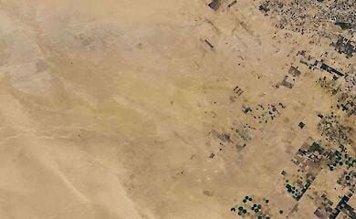 How Egypt is turning the desert into a green oasis: NASA satellites have captured the ambitious New Delta project