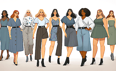 Fashion for different body types: tips for choosing clothes that will highlight your advantages