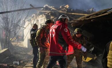 Family killed in Russian attack on Zaporizhzhya overnight