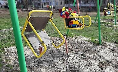 The site of the Russian attack in Krivoy Rog 04.04.2025