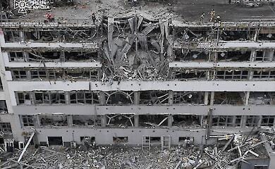 Russian missile strike hits offices of both Ukrainian and international media outlets