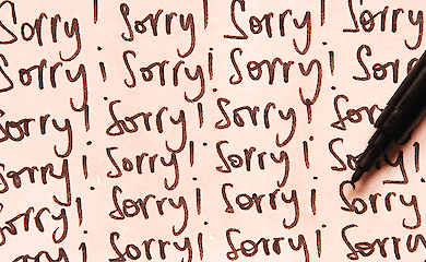Just "I'm sorry" doesn't work? Here's how to make an apology convincing