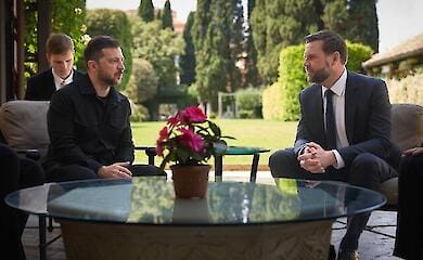 Zelensky called the meeting with Vance and Rubio "good"