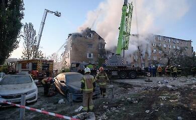 Residential buildings hit, children among the injured: all about the strike on Kiev 