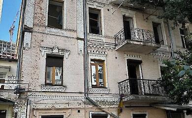 Devastation in Kiev after mass rocket attack