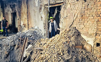 Iskander could have destroyed the house on Hrushevskogo, but got lucky