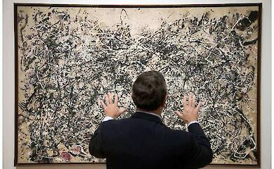 Scientists have found out what pigment Pollock used in Number 1A