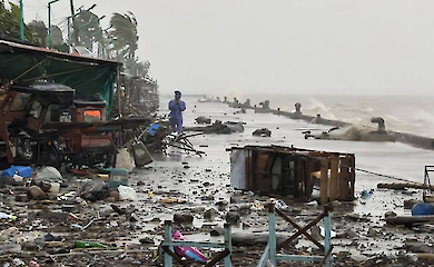 Asia hit by super typhoon