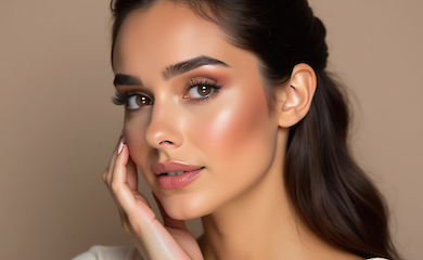 Terracotta blush and apricot lips: how to replicate the Toasty trend