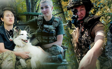 "It was my birthday and I realise - this is my only chance". Stories of women in war