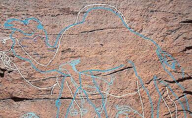 Archaeologists have discovered an ancient "navigation system" through the desert