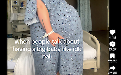 A viral video of a 'giant' newborn baby has sparked a wave of discussion: what women really need to know
