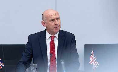 Britain's defence secretary addresses Putin