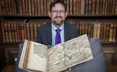 Cambridge researchers have found that a map of the Holy Land from a 1525 edition shaped European perceptions of political boundaries