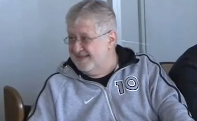 Igor Kolomoisky in one of the court sessions