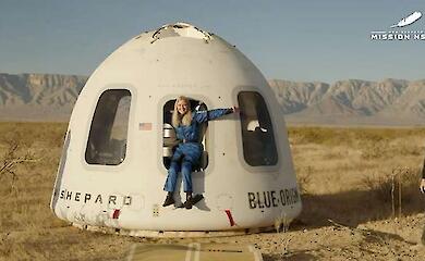 Blue Origin has sent the first passenger with a disability into space