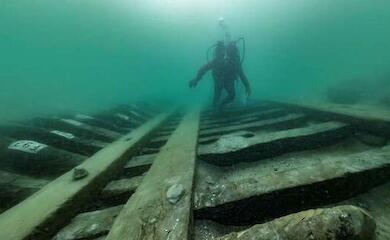 A "thalamagos" - an ancient "pati boat" - has been discovered in Alexandria 