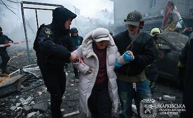 Russian Federation hits Kharkiv with ballistic weapons, civilians injured 