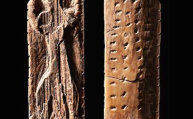 Ice Age crosses and lines turned out to be an ordered system of symbols