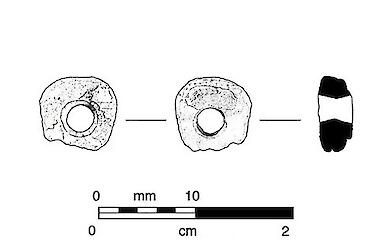 How did an 8,500-year-old sea bead end up hundreds of kilometres from the coast? 