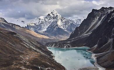 A mountain and glacier collapse caused flooding in Nepal — scientists