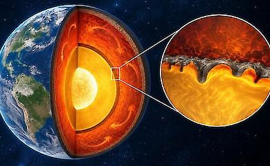 AI has helped to identify six new areas of anomalies at the boundary between the Earth’s core and mantle