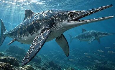 Heavy ribs may have helped ichthyosaurs to dive