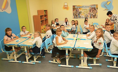 A school in Kharkiv