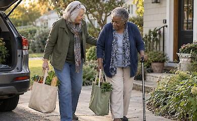 In the US, friends help around 2 million older people