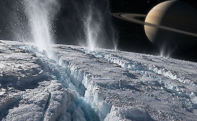 Enceladus’s ice may itself concentrate substances that could help in the search for signs of life