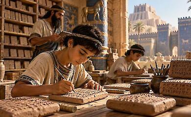 School tablets have revealed how the hundreds of gods were taught in Babylonia