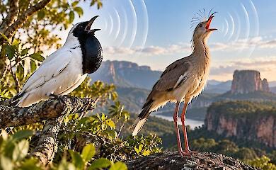 Biologists have identified two contenders for the title of the world’s loudest birds